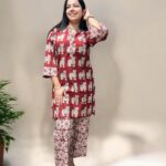 Ruhani Coord Maroon