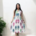 Minimal kurti (offwhite pink)
