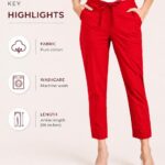 Cotton Pants Red