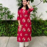 Red Rose Kurti