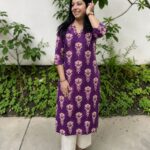 Purple Kurti
